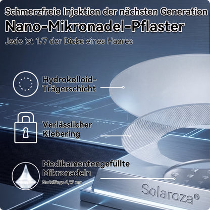 🌿CE-zertifiziert & GMP-zertifiziert | 🧑‍⚕️🩺 Solaroza® Moringa & Berberin 10-IN-1 Fortschrittliches Nano-Mikronadelpflaster | Wissenschaftlich belegt | 10-in-1 Formel | Ergebnisse in 5 Tagen🌿