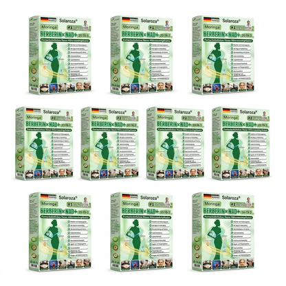 CE-zertifiziert & GMP-zertifiziert | 🧑‍⚕️🩺 Solaroza® Moringa & Berberin 10-IN-1 Fortschrittliches Nano-Mikronadelpflaster | Wissenschaftlich belegt | 10-in-1 Formel | Ergebnisse in 5 Tagen ☀️
