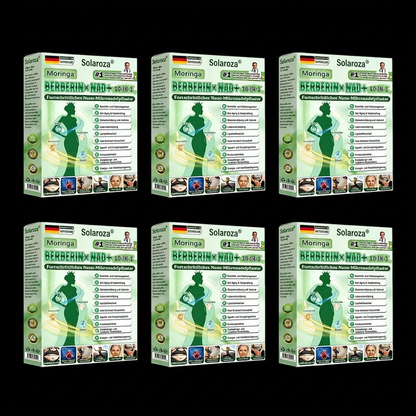 Offizieller Store 🇩🇪 |👩‍⚕️🧡Solaroza® Moringa · Berberin × NAD+ 10-in-1  Advanced Nano Mikronadel-Patch 🇩🇪 (Nur einmal täglich, sichtbare Veränderungen in 7 Tagen) ✅ Für Fettleibigkeit, schlaffe Haut, Diabetes, Schlafapnoe, Gelenkprobleme und mehr