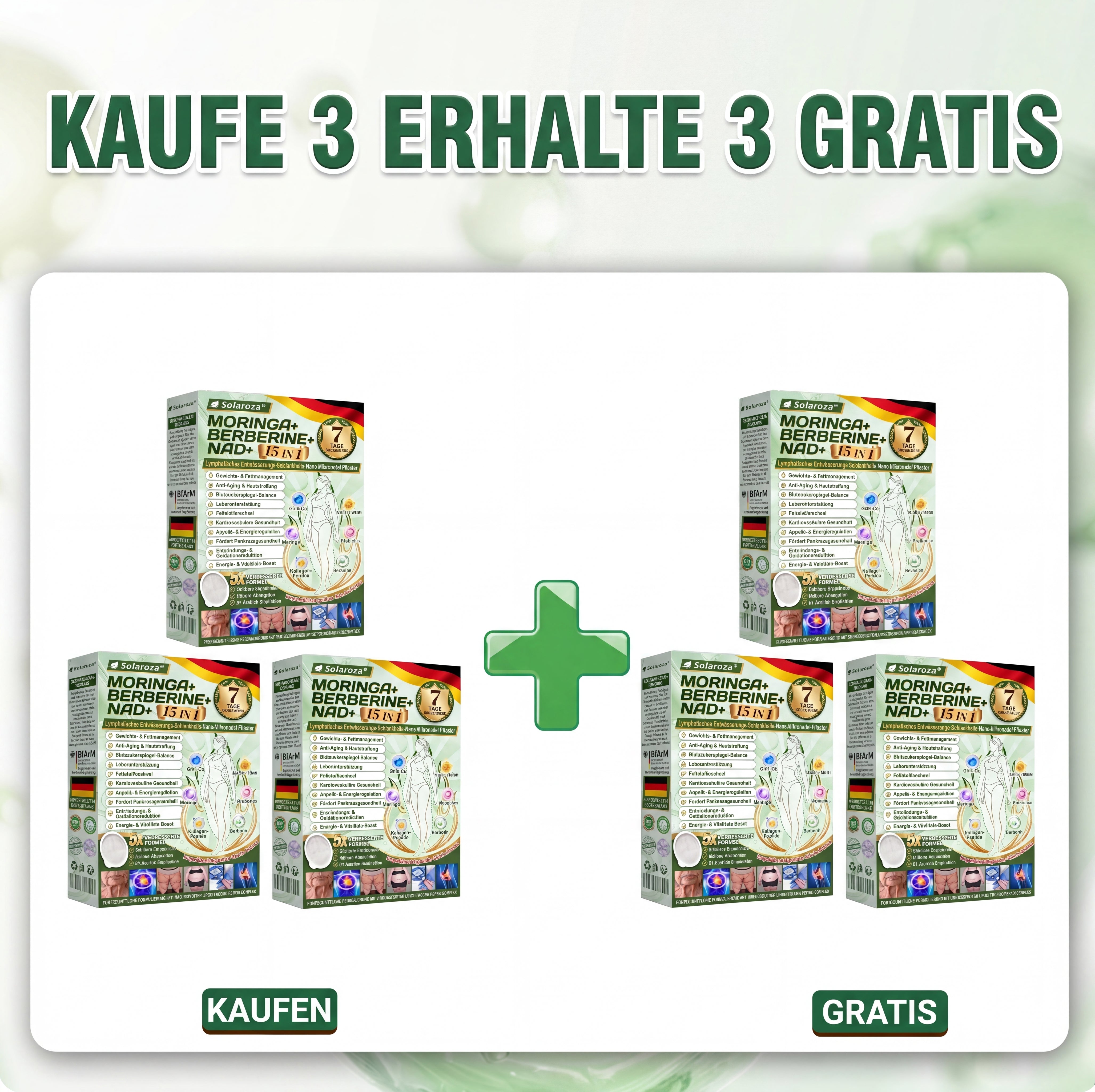 10 Boxen — Familienpackung (Bestes Angebot) — Bis zu 54 kg abnehmen