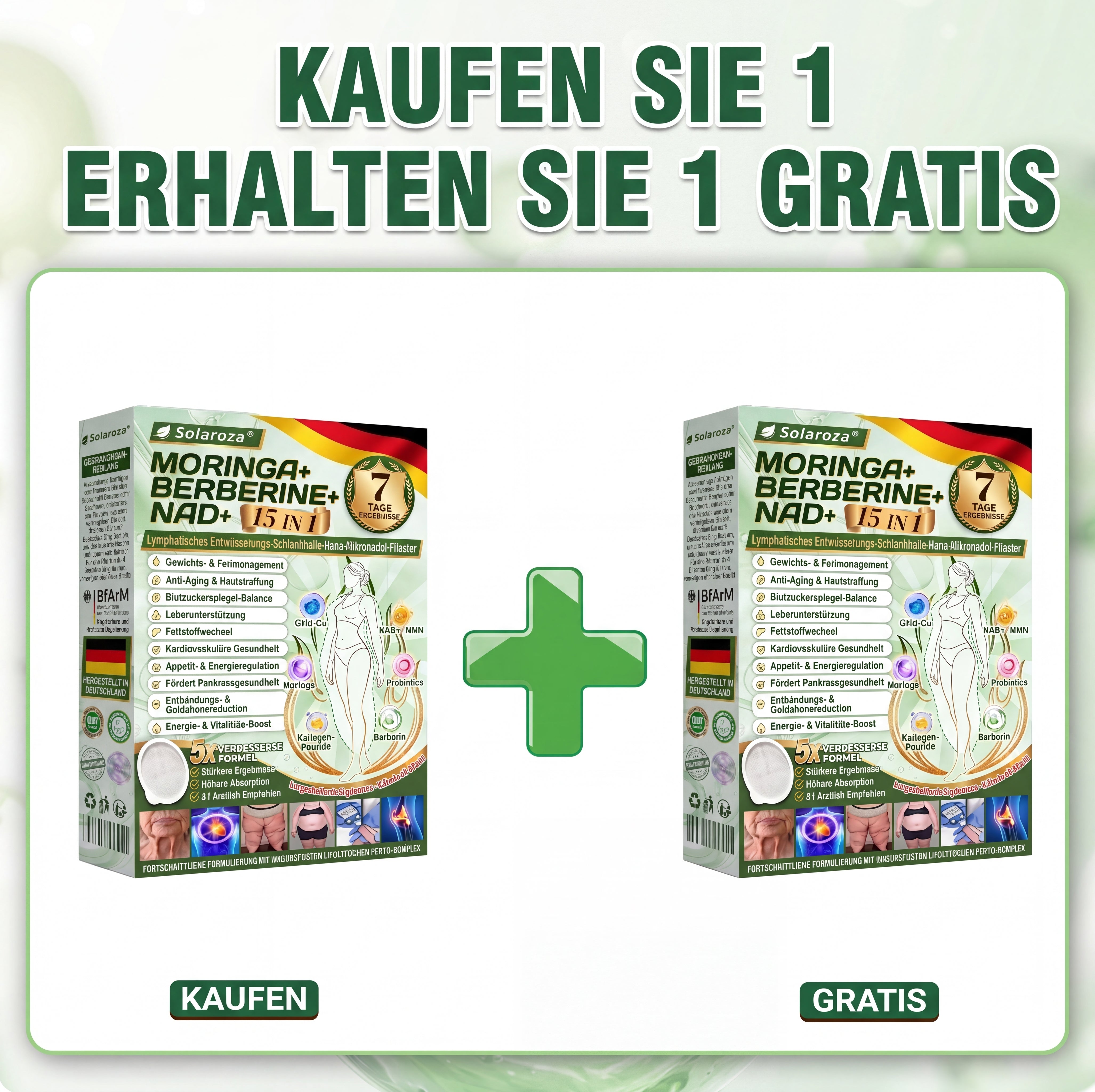 2 Boxen — 14-Tage-Plan — Bis zu 9 kg abnehmen