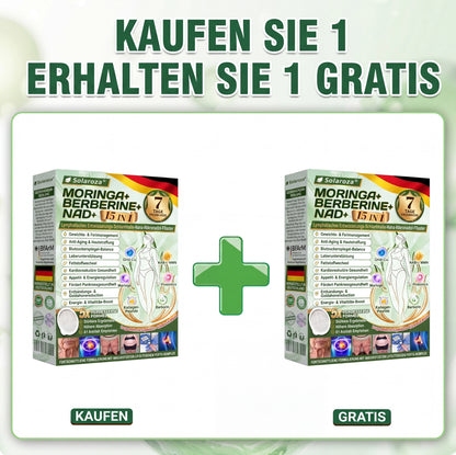 🌿CE-zertifiziert & GMP-zertifiziert | 🧑‍⚕️🩺 Solaroza® Moringa & Berberin 10-IN-1 Fortschrittliches Nano-Mikronadelpflaster | Wissenschaftlich belegt | 10-in-1 Formel | Ergebnisse in 5 Tagen🌿