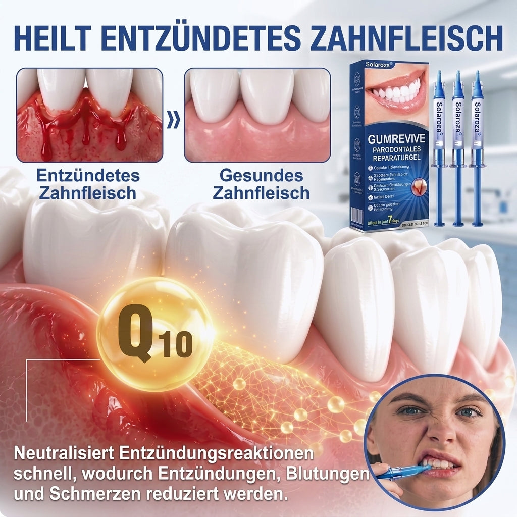 ❄️Solaroza® Zahnfleisch-Regeneration Parodontales Reparaturgel