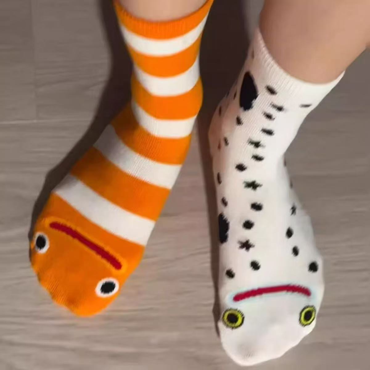 🧦 Offizieller Shop – Clownfisch-Socken | Weich, bequem und voller Spaß
