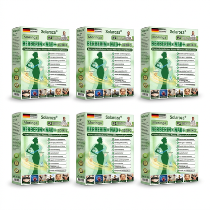 CE-zertifiziert & GMP-zertifiziert | 🧑‍⚕️🩺 Solaroza® Moringa & Berberin 10-IN-1 Fortschrittliches Nano-Mikronadelpflaster | Wissenschaftlich belegt | 10-in-1 Formel | Ergebnisse in 5 Tagen ☀️